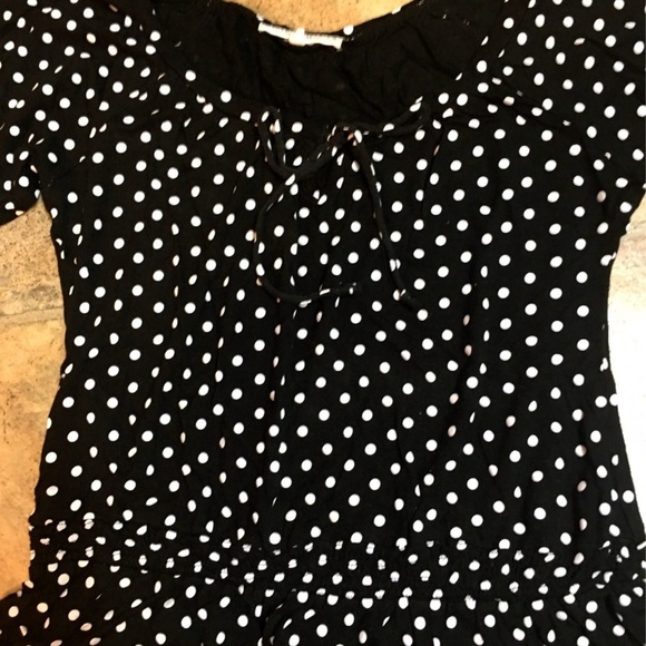 Almost Famous Polka Dot Top - Picture 3 of 8